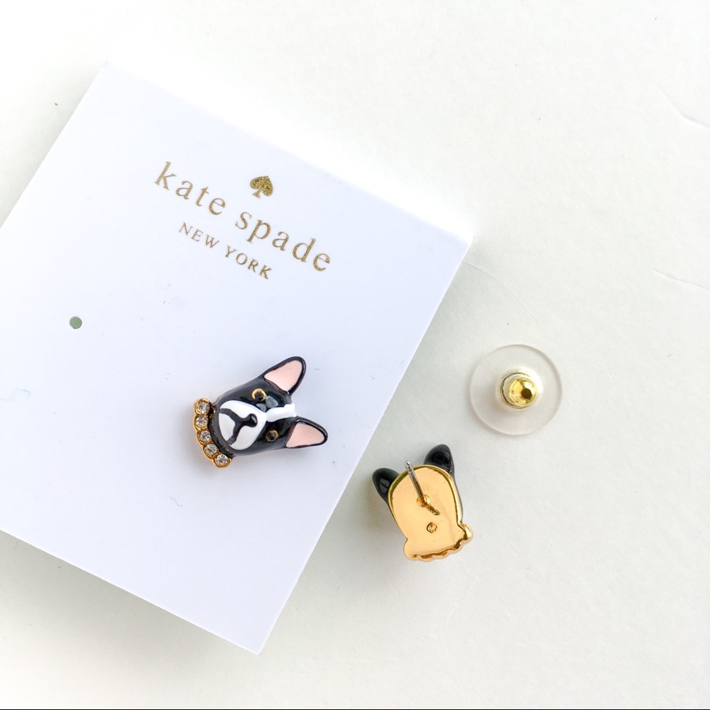 Kate spade French bulldog earrings - Picture 6 of 6
